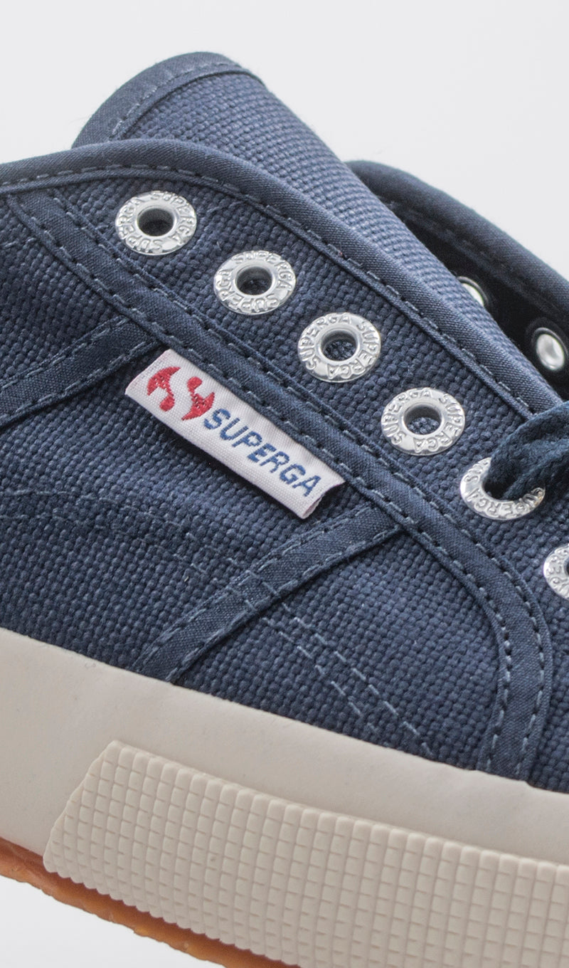 SUPERGA Sneaker donna blu in tessuto