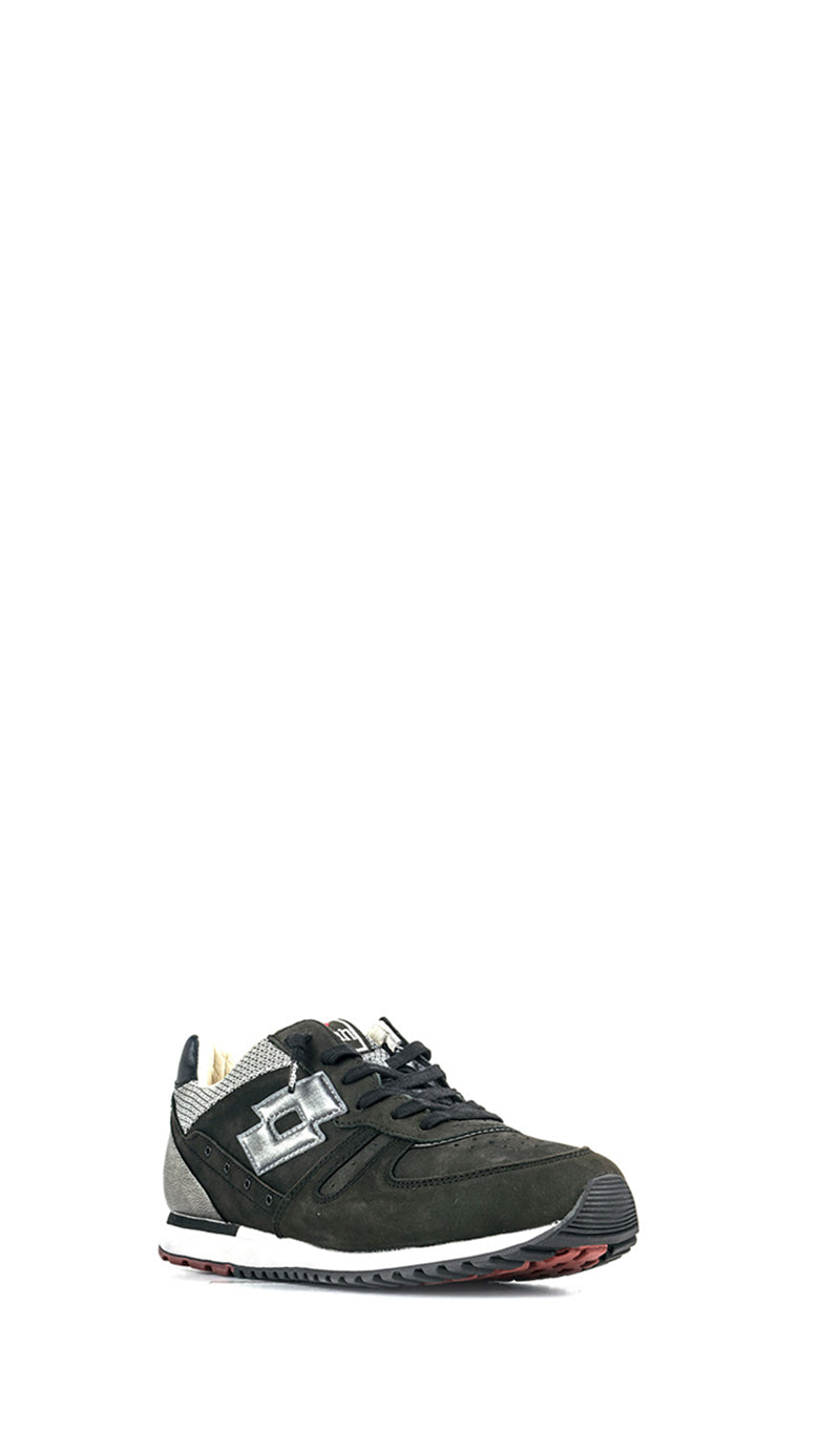 LOTTO LEGGENDA Sneaker uomo nera in pelle e tessuto
