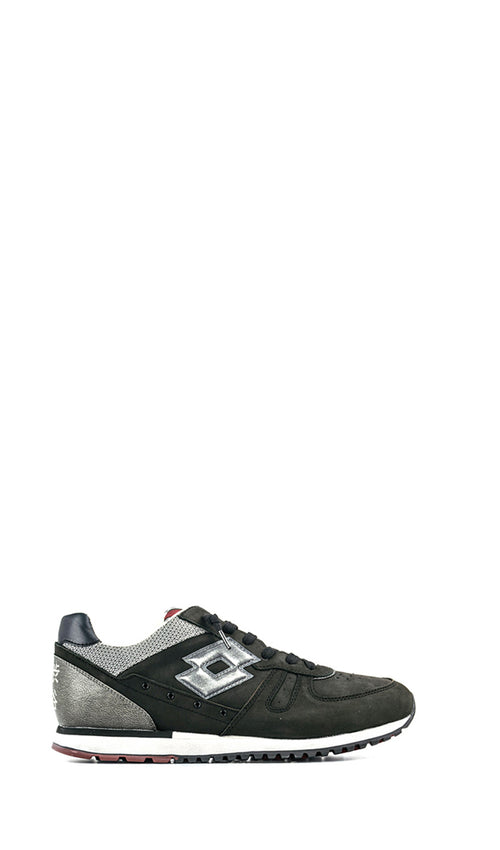 LOTTO LEGGENDA Sneaker uomo nera in pelle e tessuto