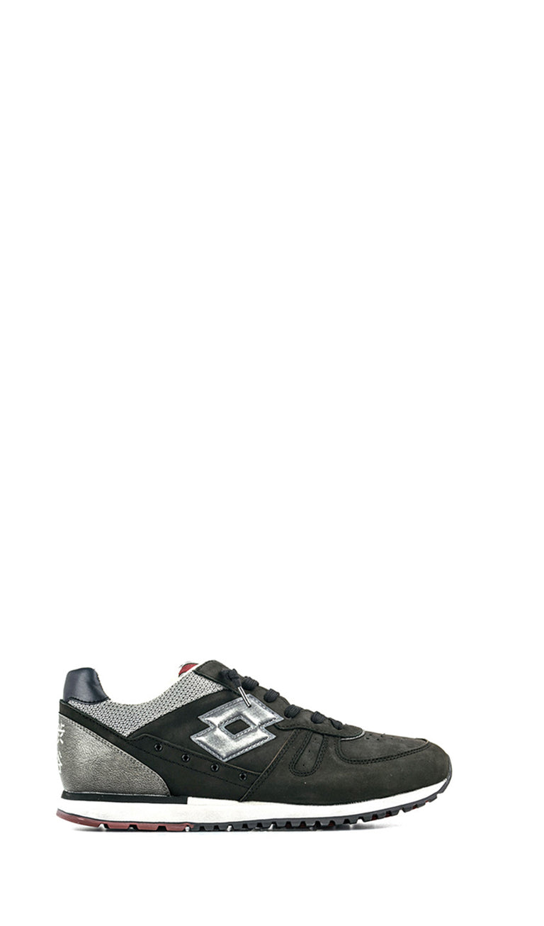 LOTTO LEGGENDA Sneaker uomo nera in pelle e tessuto
