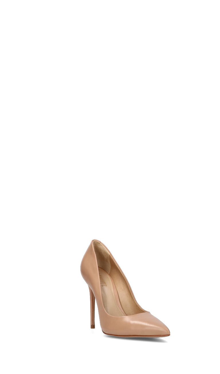 SCHUTZ Décolleté donna cipria in pelle