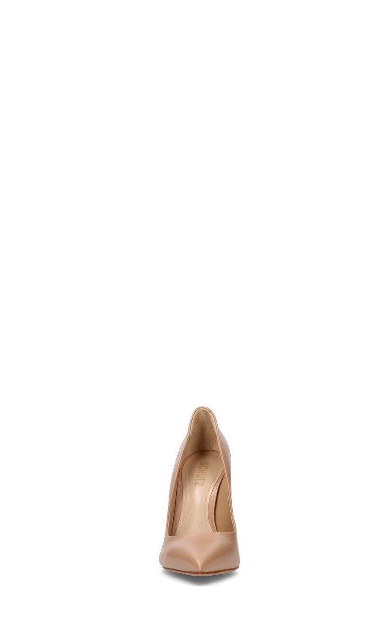 SCHUTZ Décolleté donna cipria in pelle