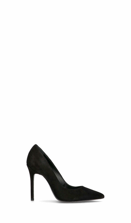 SCHUTZ Décolleté donna nera in suede