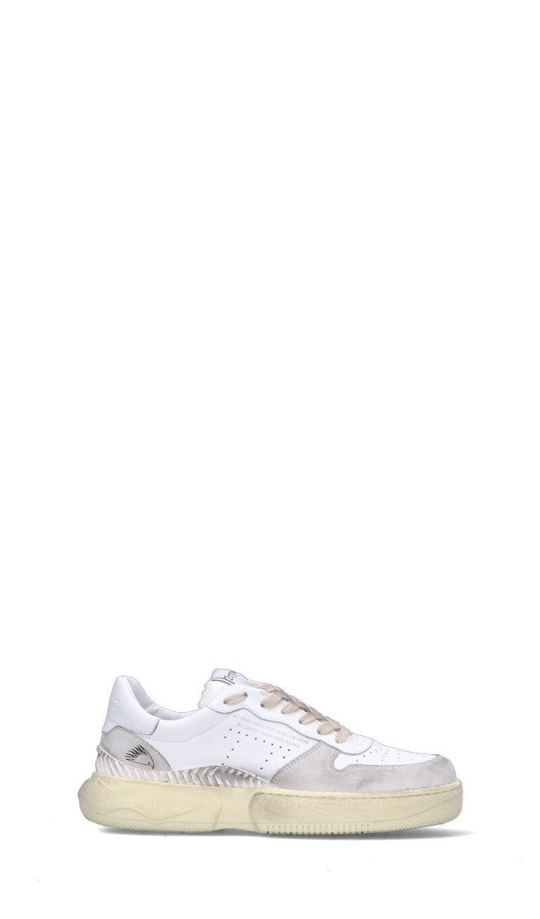 TRYPEE Sneaker donna bianca in pelle