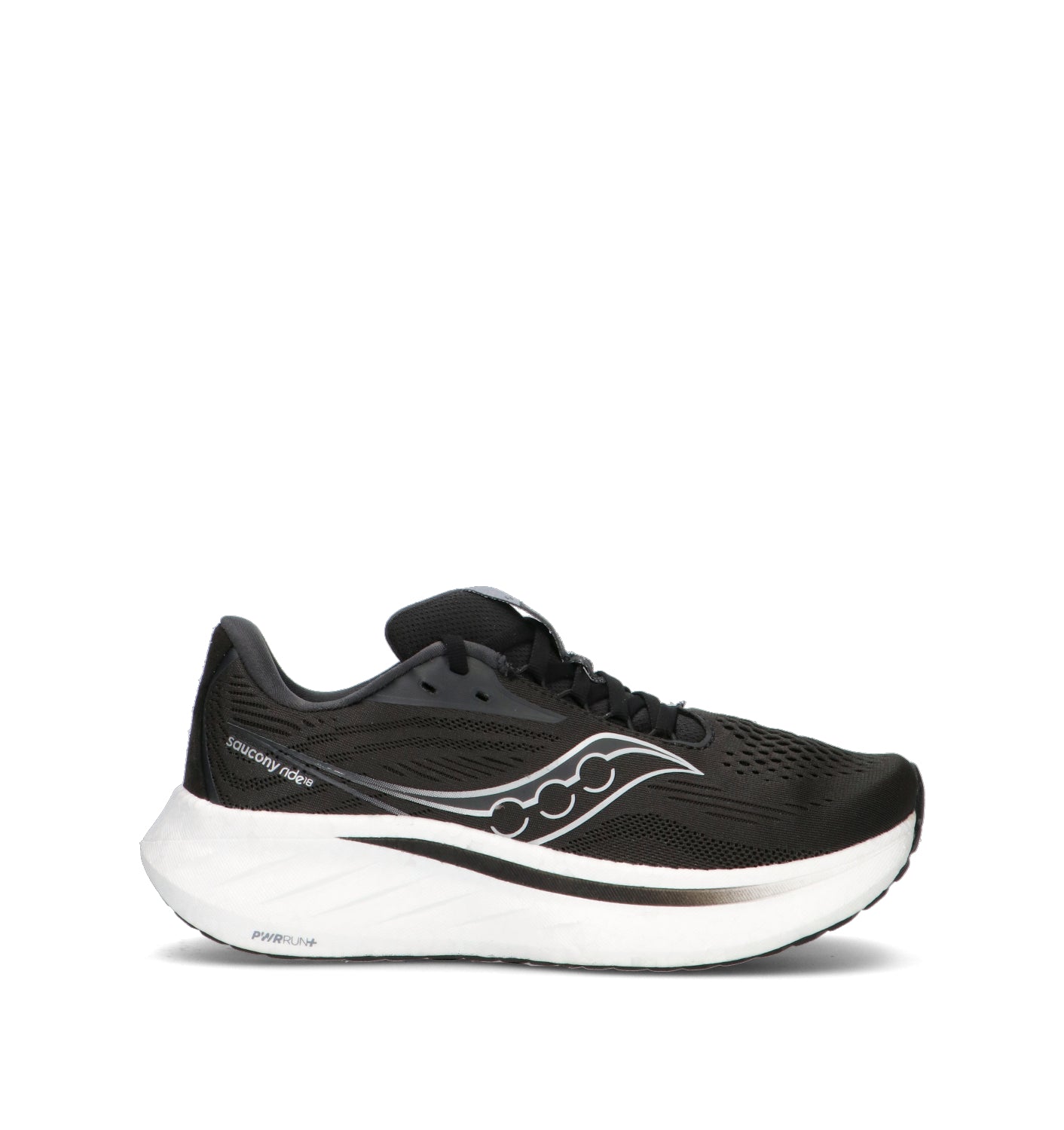 SAUCONY RIDE 18 Scarpa running donna nera