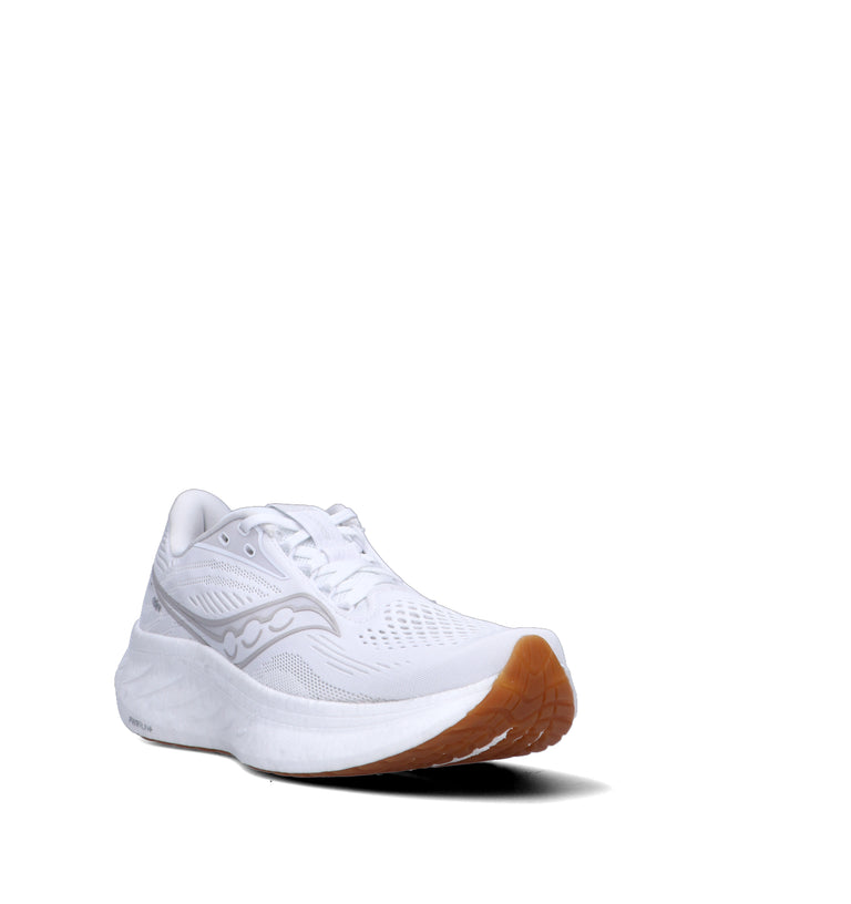 SAUCONY RIDE 18 Scarpa running donna bianca