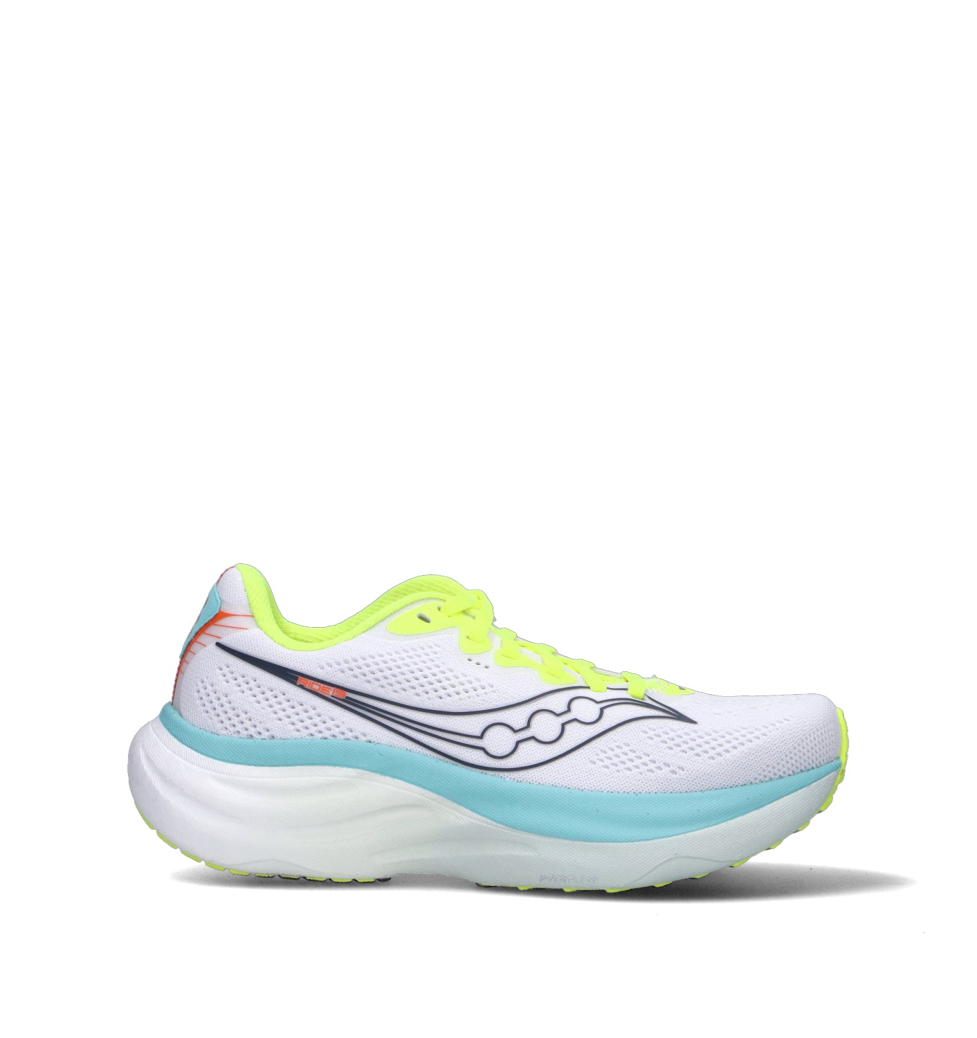 SAUCONY RIDE 19 Scarpa running donna bianca