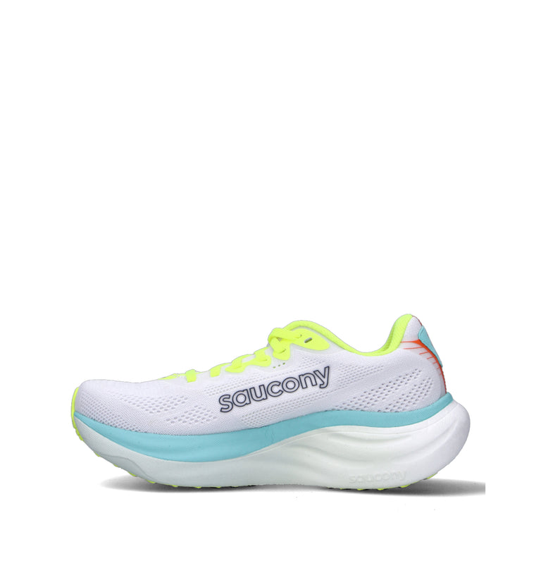 SAUCONY RIDE 19 Scarpa running donna bianca