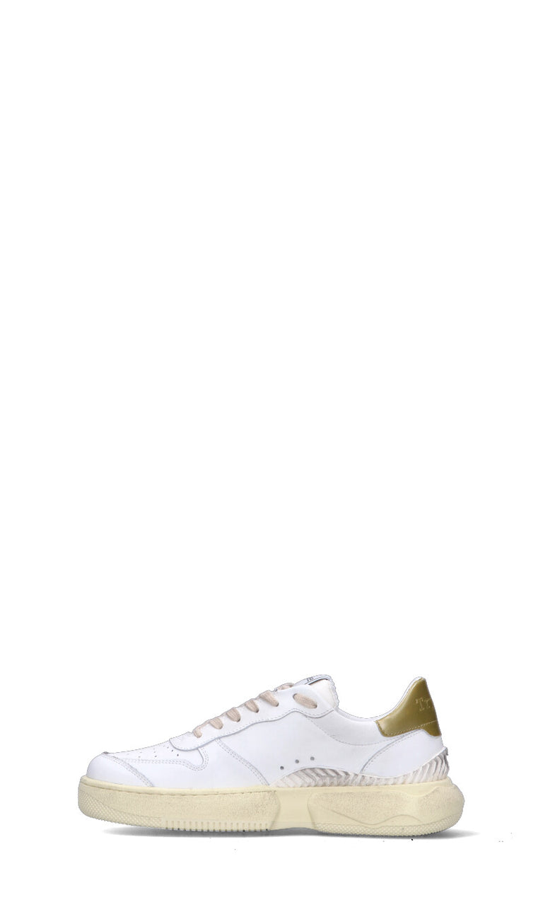 TRYPEE Sneaker donna bianca in pelle