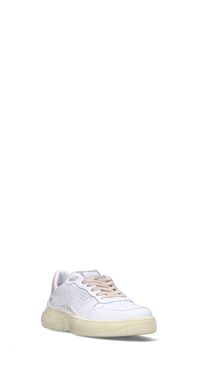 TRYPEE Sneaker donna bianca in pelle