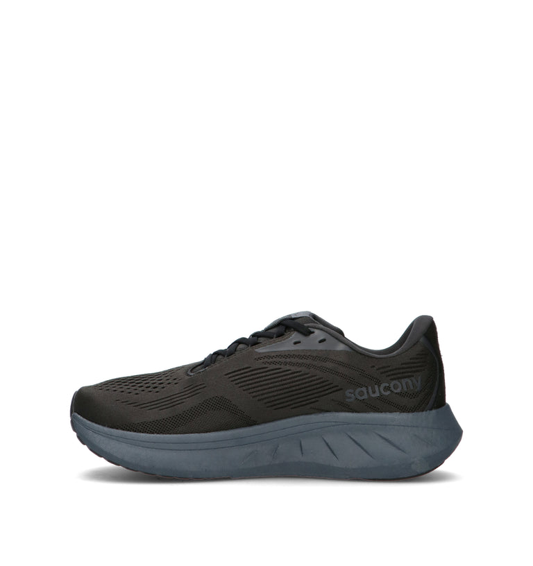SAUCONY RIDE 18 Scarpa running uomo nera
