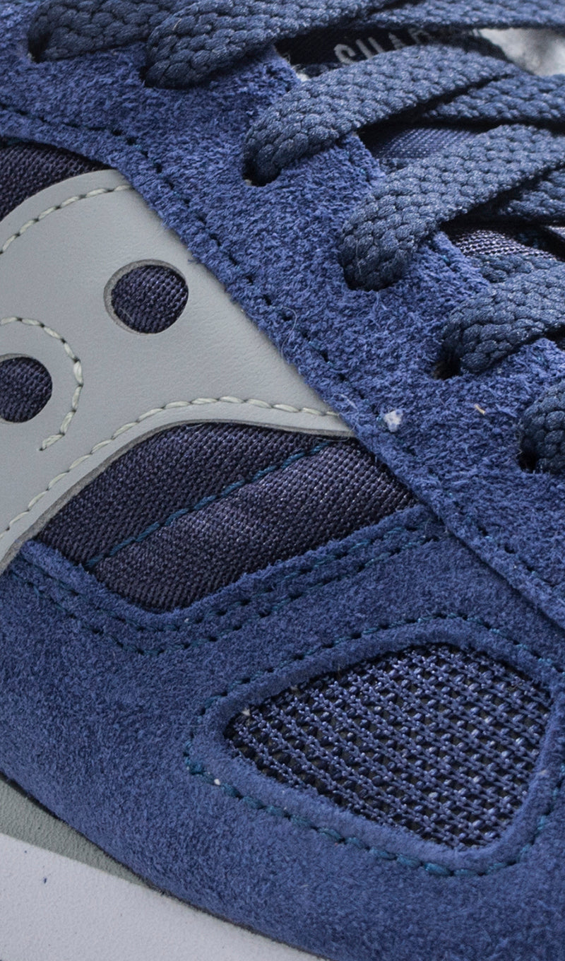 SAUCONY SHADOW ORIGINAL Sneaker donna blu in tessuto e suede