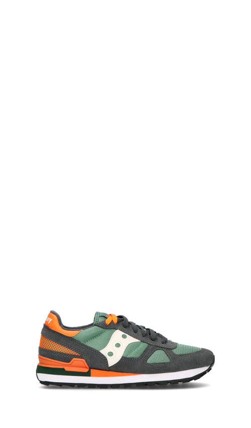SAUCONY Sneaker uomo grigia/verde/arancio