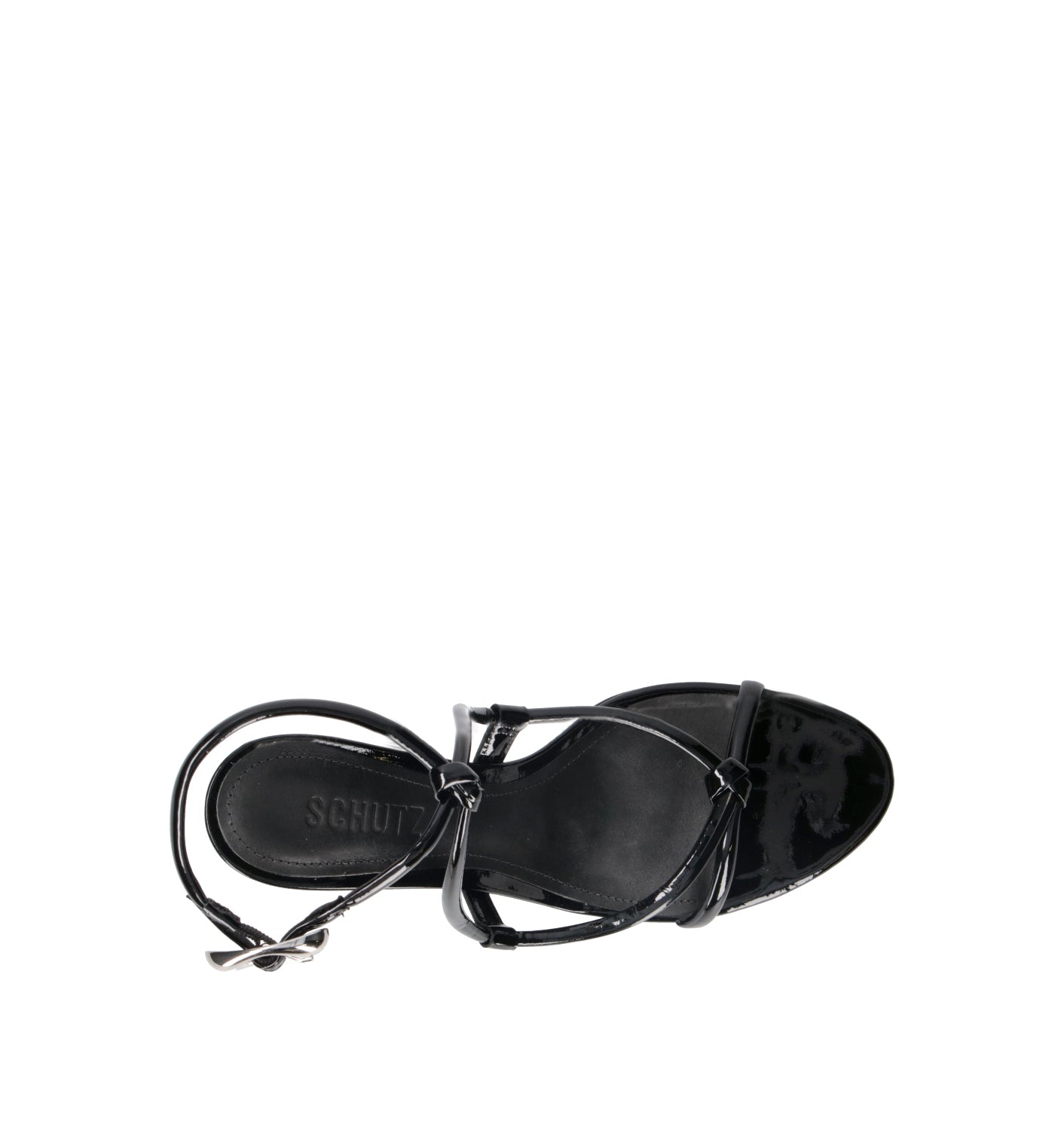 SCHUTZ Sandalo donna nero in pelle
