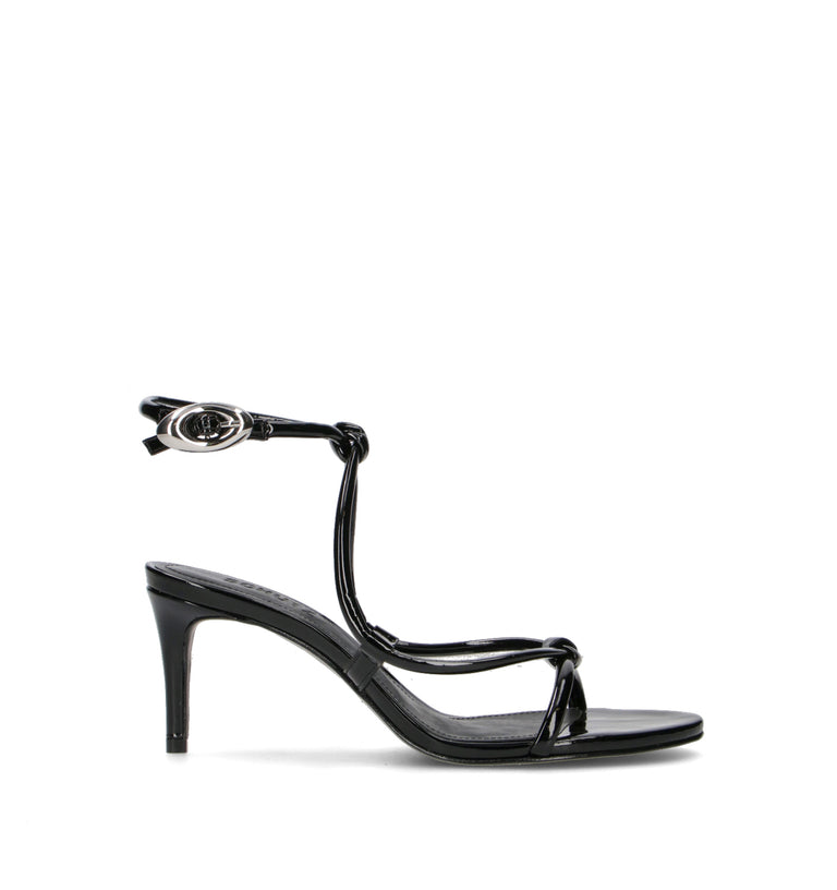 SCHUTZ Sandalo donna nero in pelle