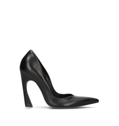 SCHUTZ Décolleté donna nero in pelle