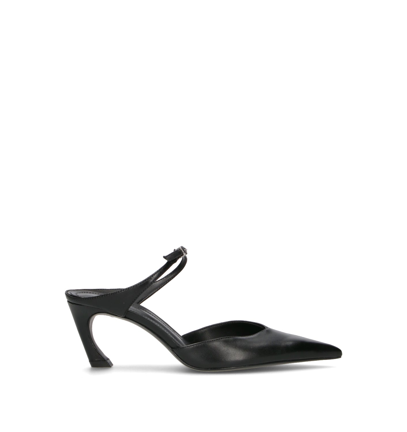 SCHUTZ Slingback donna nero in pelle