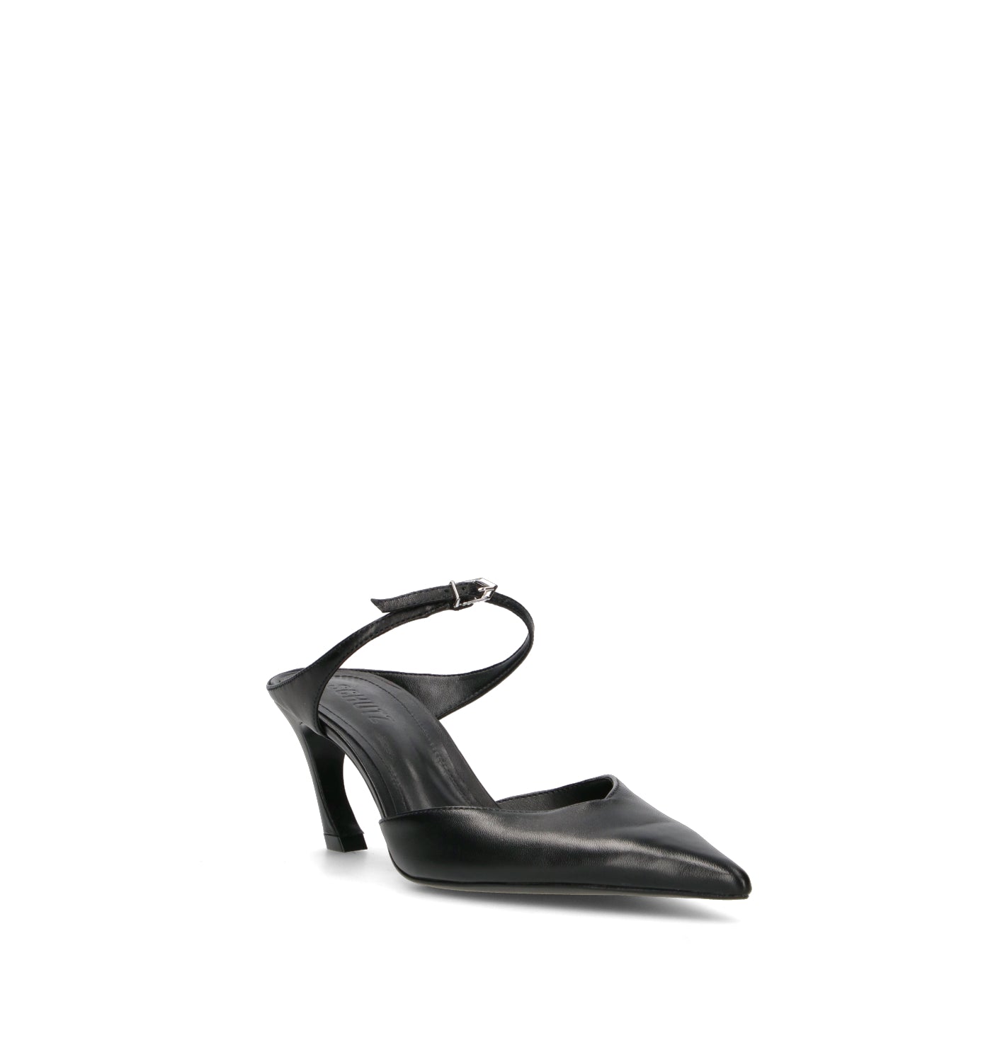 SCHUTZ Slingback donna nero in pelle