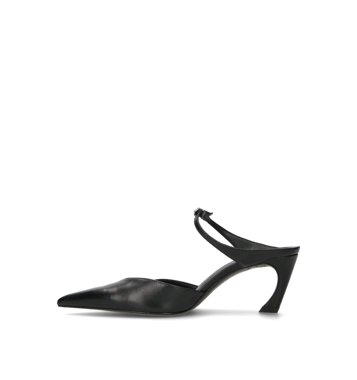 SCHUTZ Slingback donna nero in pelle