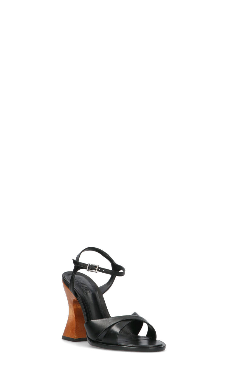 SCHUTZ Sandalo donna nero in pelle