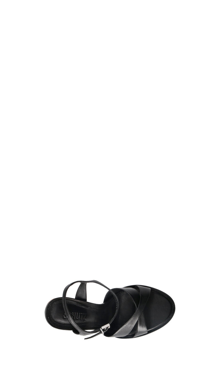 SCHUTZ Sandalo donna nero in pelle