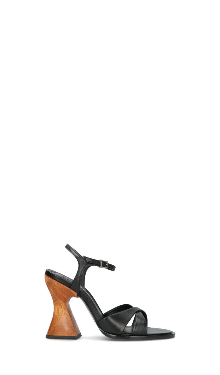 SCHUTZ Sandalo donna nero in pelle