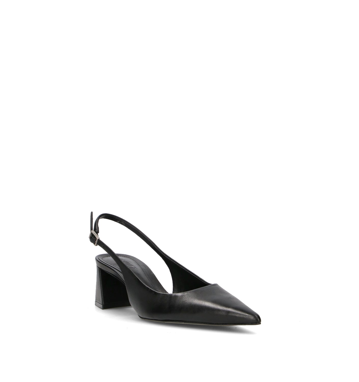 SCHUTZ Slingback donna nera in pelle