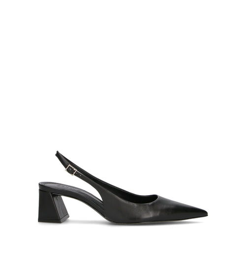 SCHUTZ Slingback donna nera in pelle