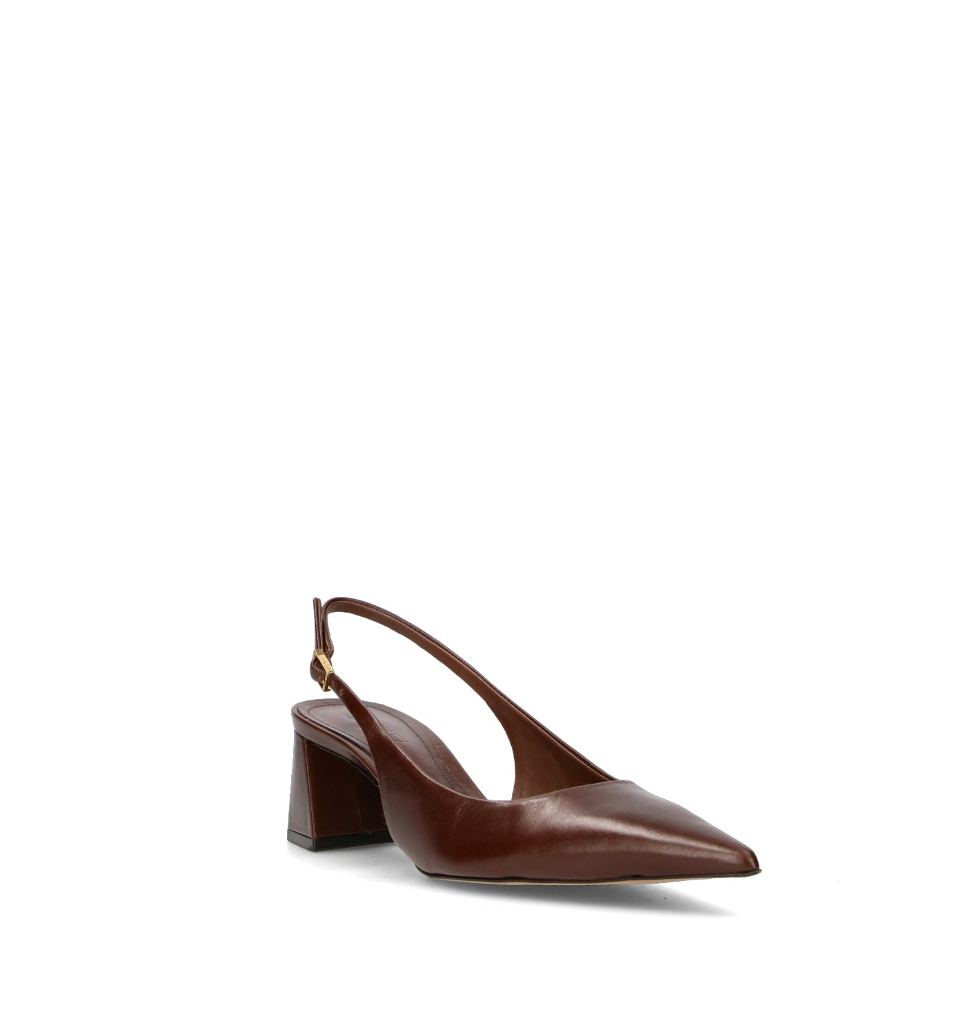 SCHUTZ Slingback donna marrone in pelle