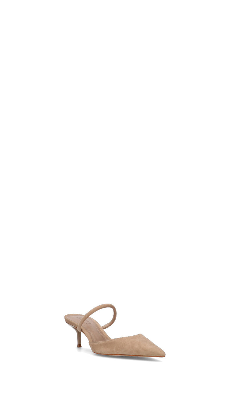 SCHUTZ Sabot donna beige in suede