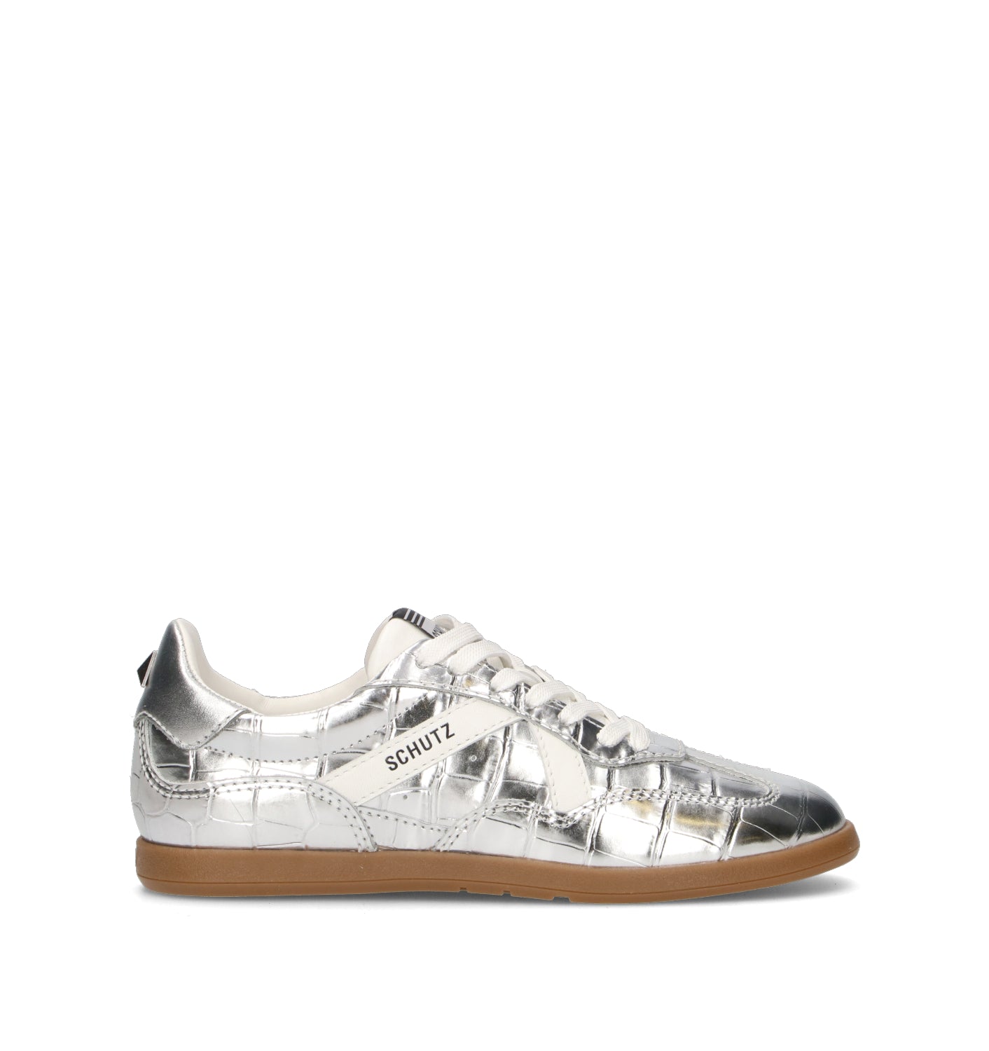 SCHUTZ Sneaker donna argento