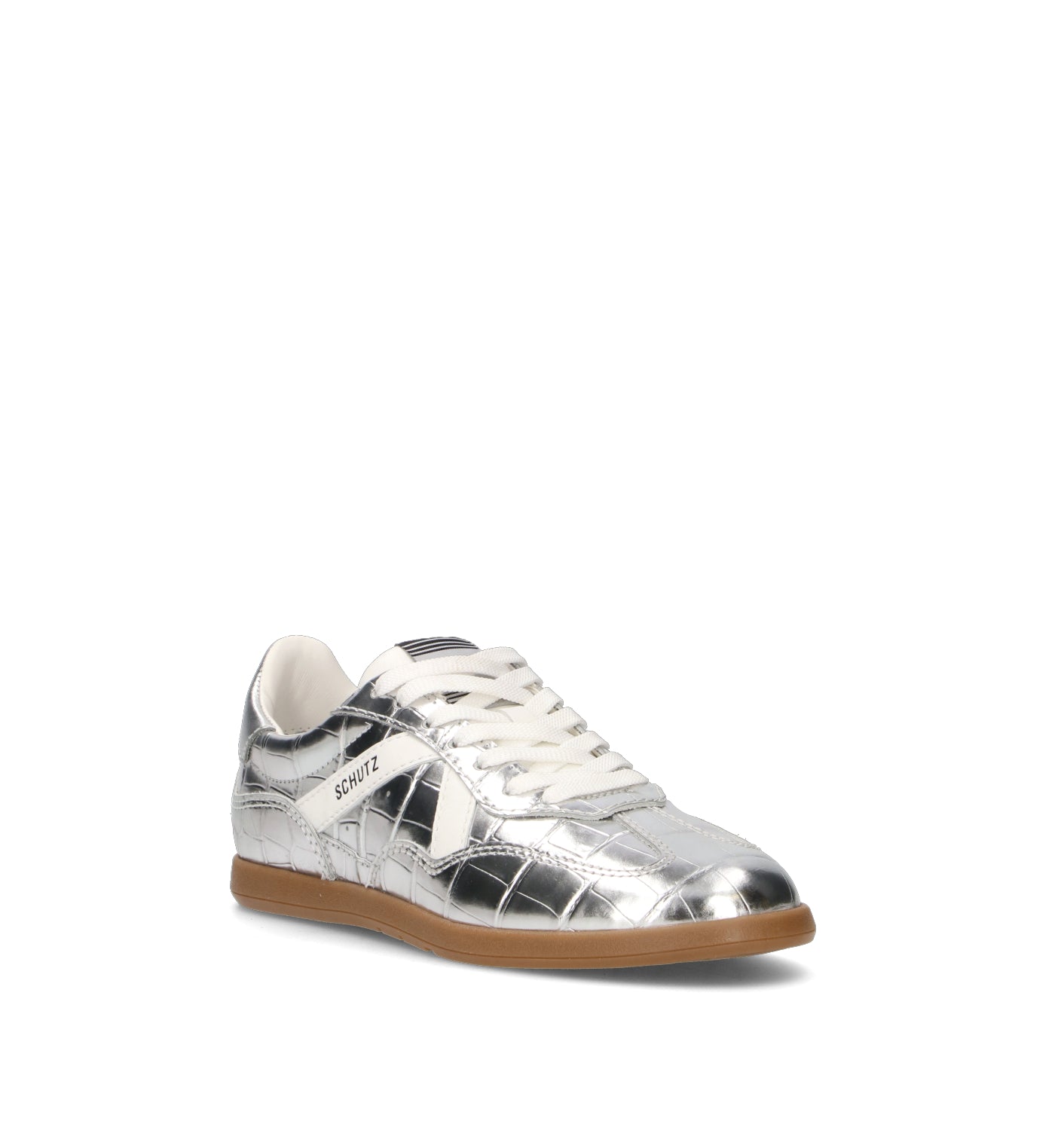 SCHUTZ Sneaker donna argento