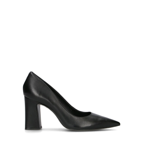 SCHUTZ Décolleté donna nero in pelle