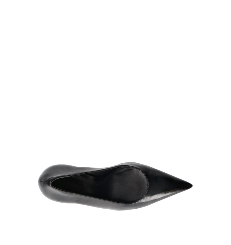 SCHUTZ Décolleté donna nero in pelle
