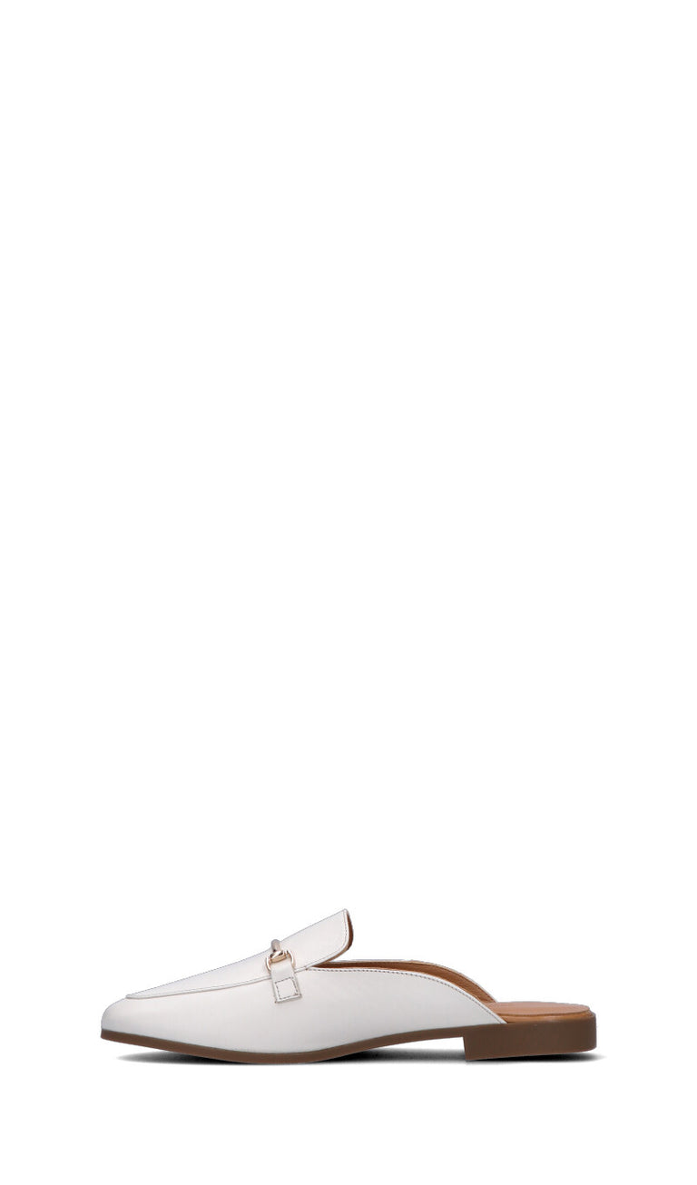 HERSUADE Sabot donna bianco in pelle