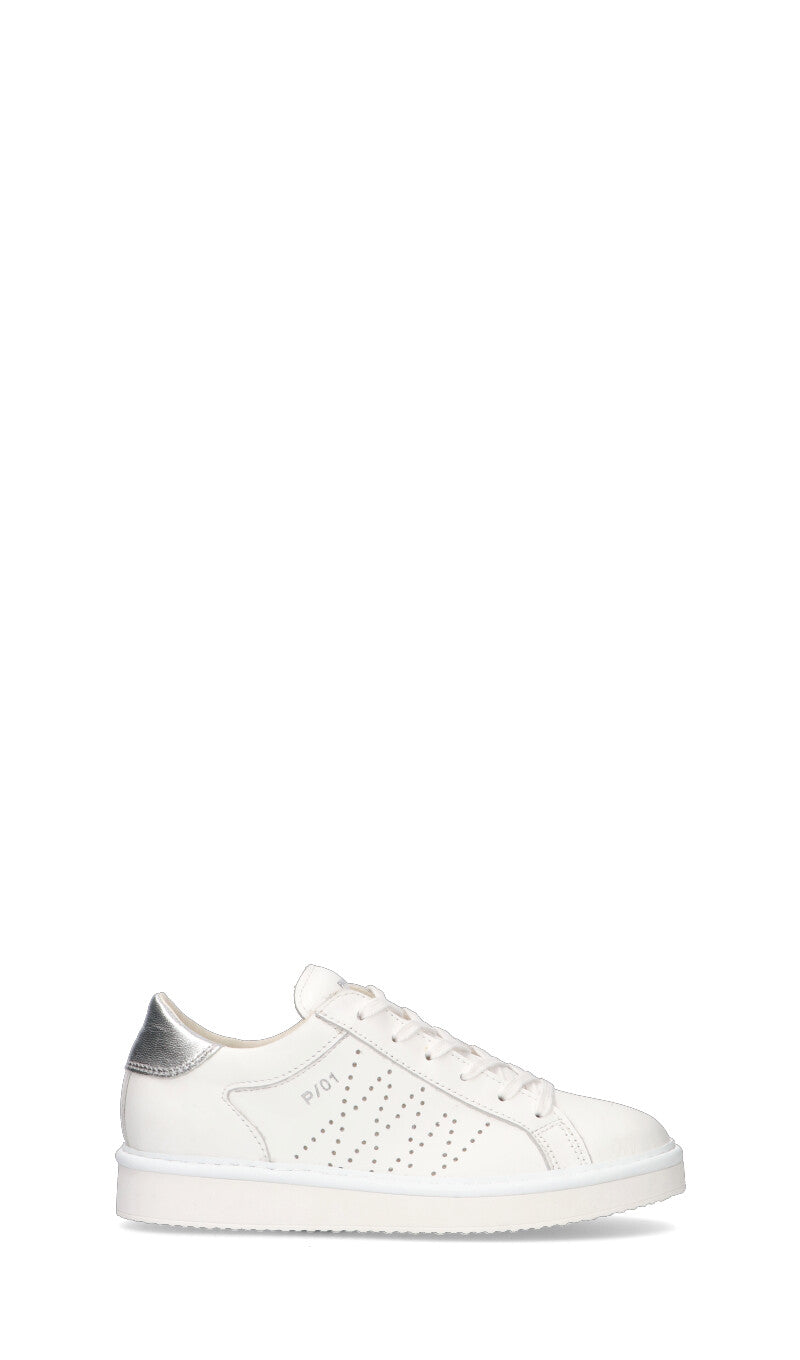 PANCHIC Sneaker donna bianca/argento in pelle