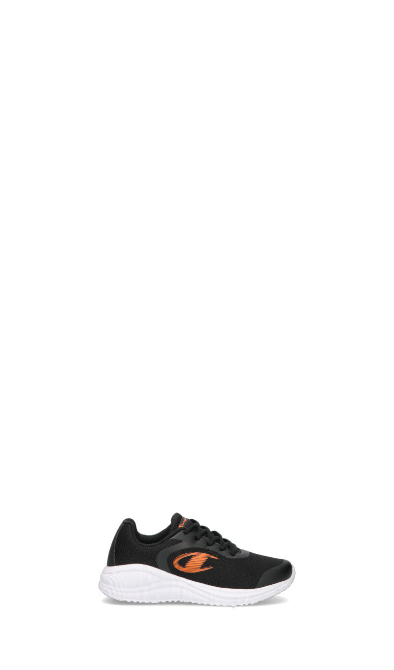 CHAMPION Sneaker ragazzo nera e arancione