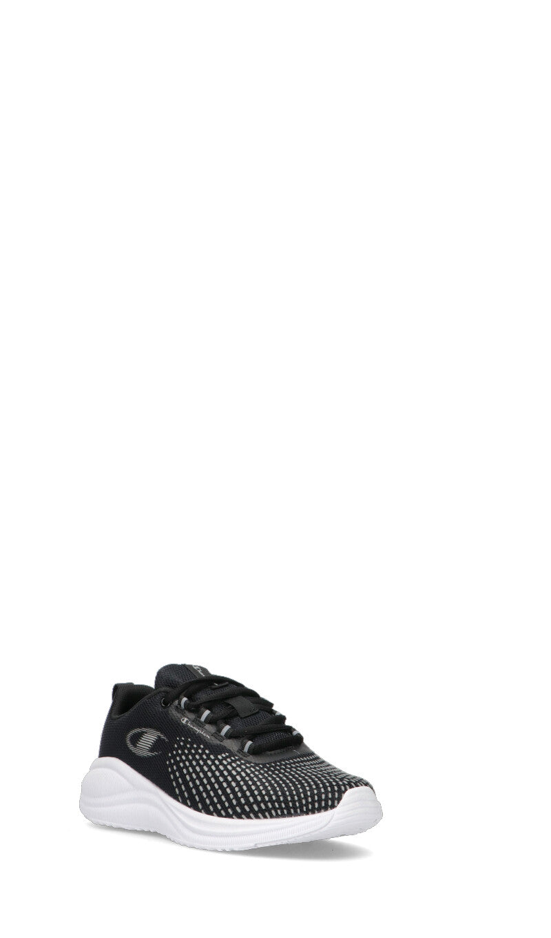 CHAMPION Scarpa running ragazzi unisex nera/bianca