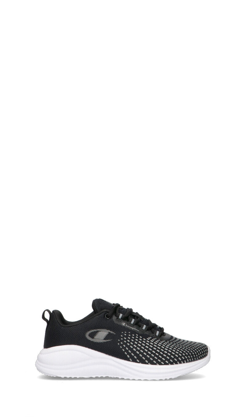 CHAMPION Scarpa running ragazzi unisex nera/bianca