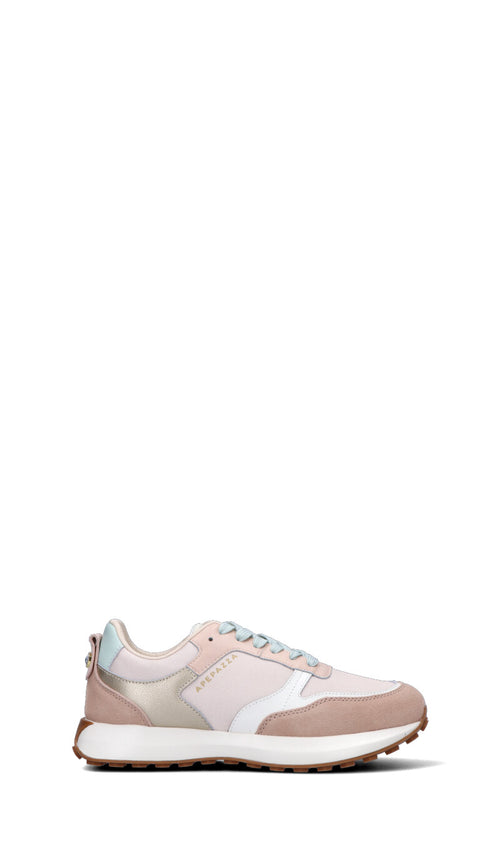 APEPAZZA Sneaker donna rosa/oro