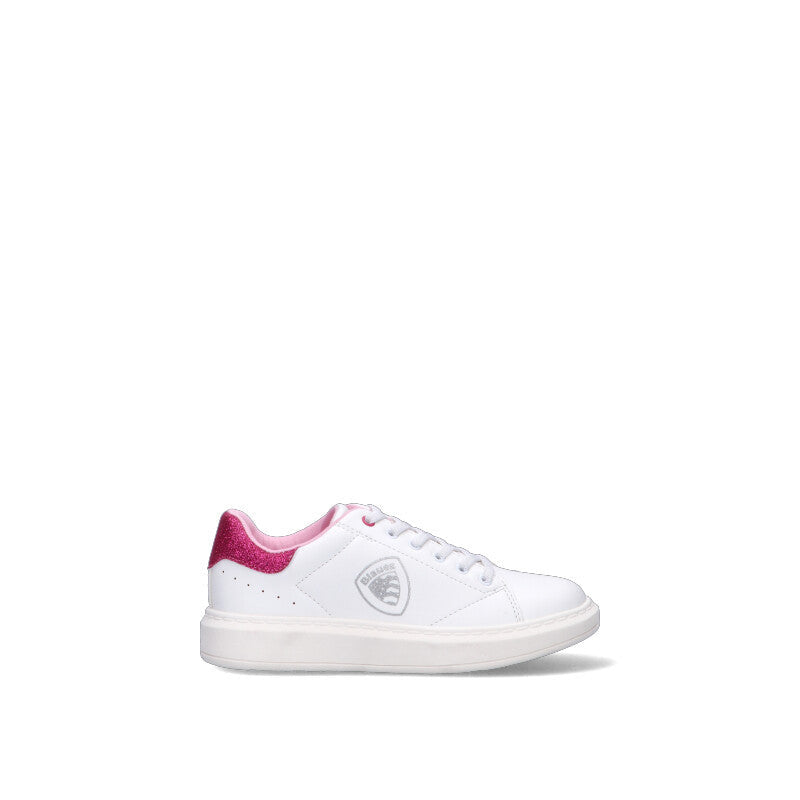 BLAUER Sneaker bimbo bianca/fucsia