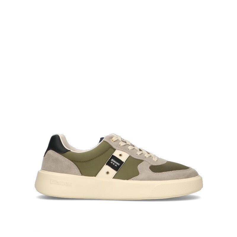 BLAUER Sneaker uomo grigia/militare