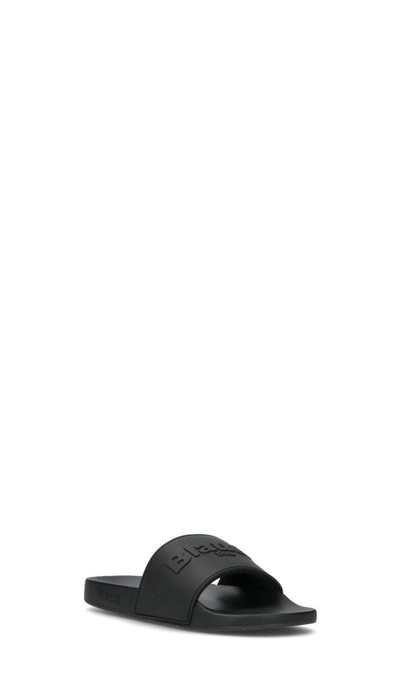BLAUER Ciabatta uomo nera