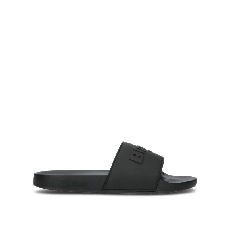 BLAUER Ciabatta uomo nera