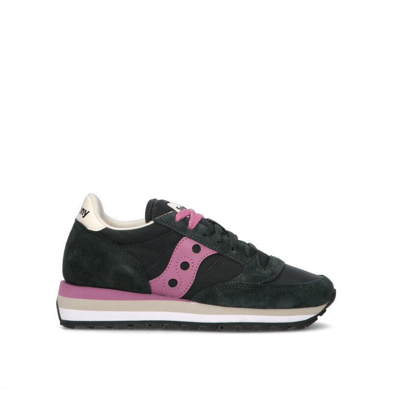 SAUCONY - JAZZ TRIPLE Sneaker donna nera in suede