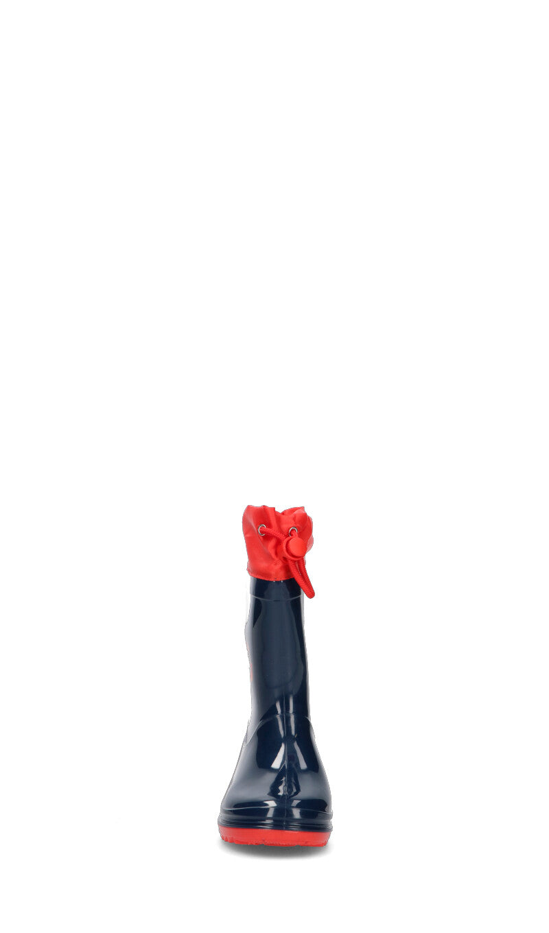 DISNEY Stivale bimbo blu/rosso