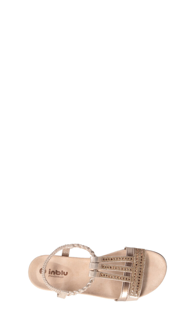INBLU Sandalo donna oro