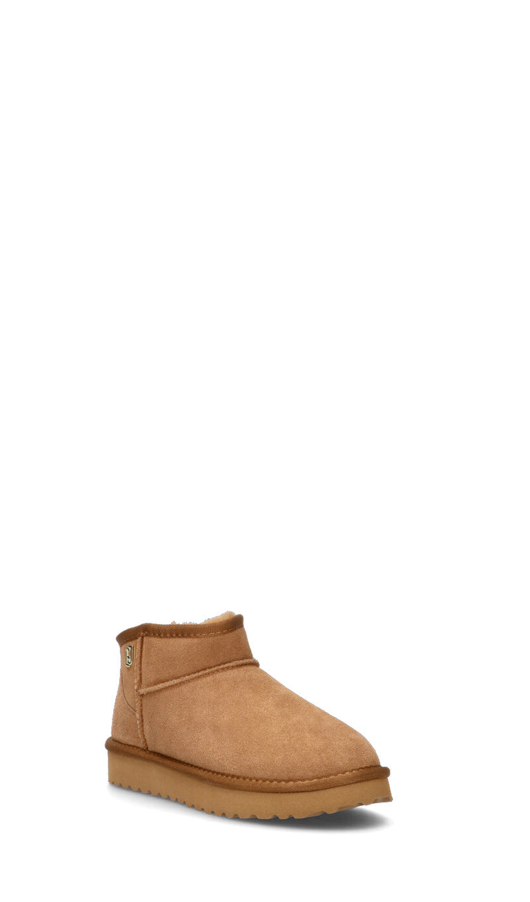 LIU JO Stivaletto pelo donna cognac in suede