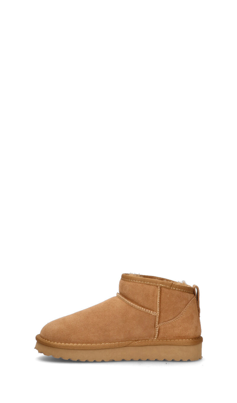 LIU JO Stivaletto pelo donna cognac in suede