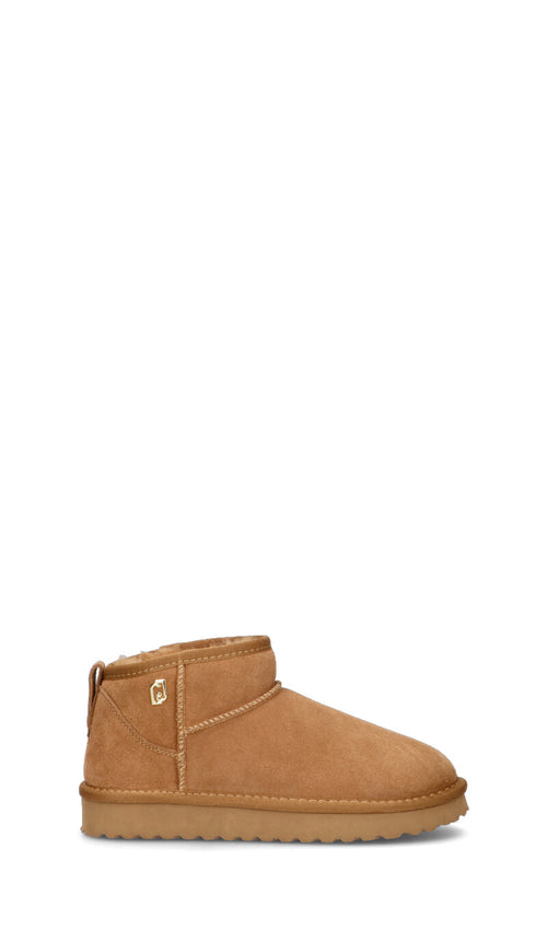 LIU JO Stivaletto pelo donna cognac in suede